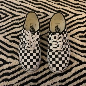 Checkerboard Vans